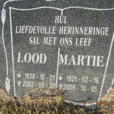 STADEN Lood, van 1938-2002 &amp; Martie 1921-2006 _2