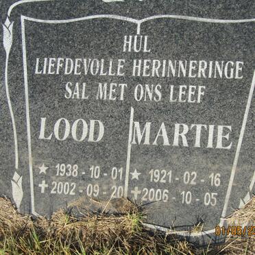 STADEN Lood, van 1938-2002 &amp; Martie 1921-2006 _2