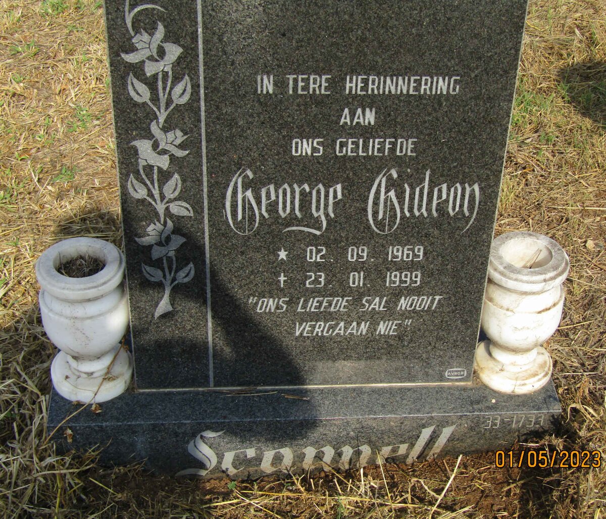 SCANELL George Gideon 1969-1999