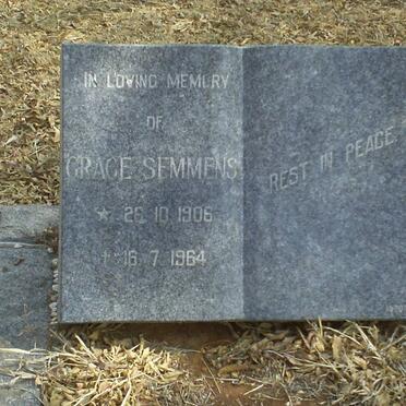 SEMMENS Grace 1906-1964