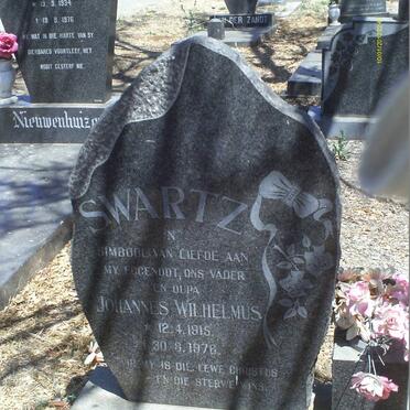SWARTZ Johannes Wilhelmus 1915-1976