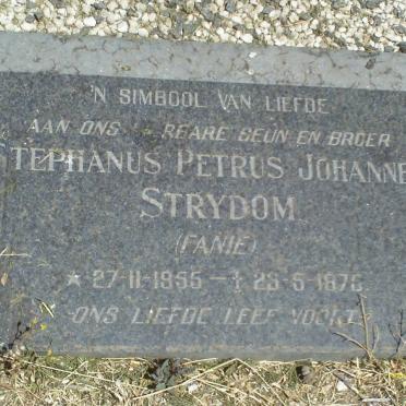 STRYDOM Stephanus Petrus Johannes 1955-1975