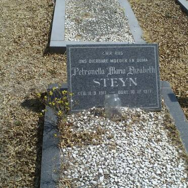 STEYN Petronella Maria Elizabeth 1917-1977