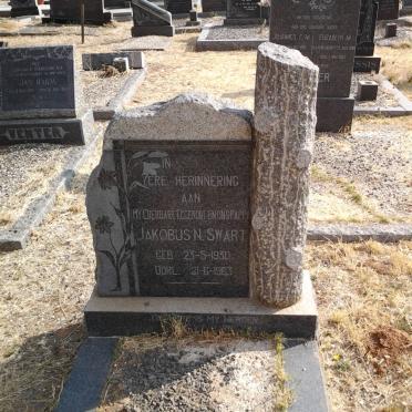 SWART Jakobus N. 1930-1963