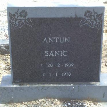 SANIC Antun 1939-1978