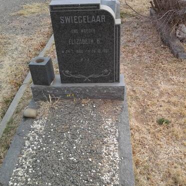 SWIEGELAAR Elizabeth B. 1886-1961