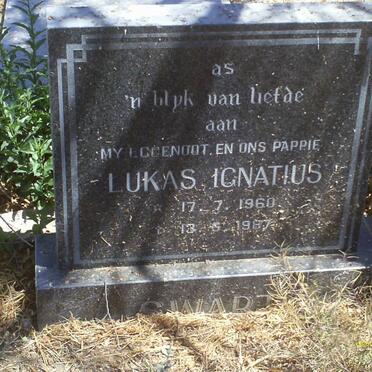 SWART Lukas Ignatius 1960-1987