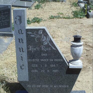 SMITH Jannie 1947-1987