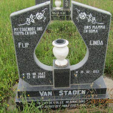 STADEN Flip, van 1947-2002 &amp; Linda 1953-