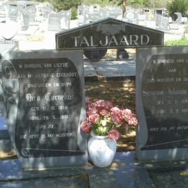 TALJAARD Dirk Cornelius 1928-1991 &amp; Susanna Johanna NELL 1934-1999