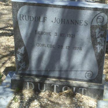 TOIT Rudolf Johannes, du 1921-1976