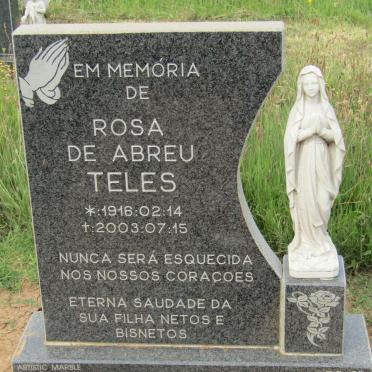TELES Rosa De Abreu 1916-2003