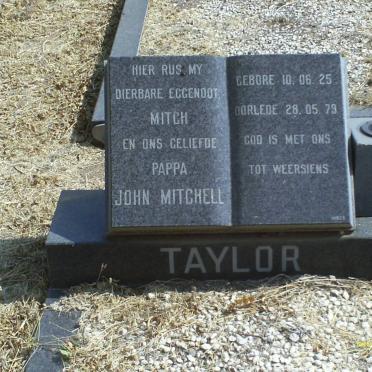 TAYLOR John Mitchell 1925-1979