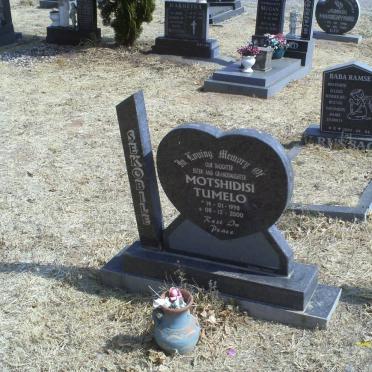 TUMELO Motshidisi 1998-2000