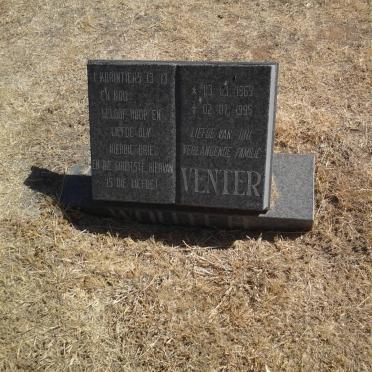 VENTER Wouter 1969-1995