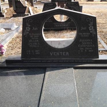 VENTER Willem Jacobus Petrus 1927-1983 &amp; Johanna Sophia Catharina STEYN 1937-