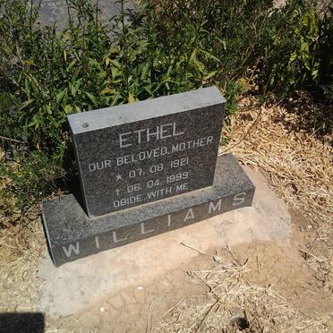 WILLIAMS Ethel 1921-1999