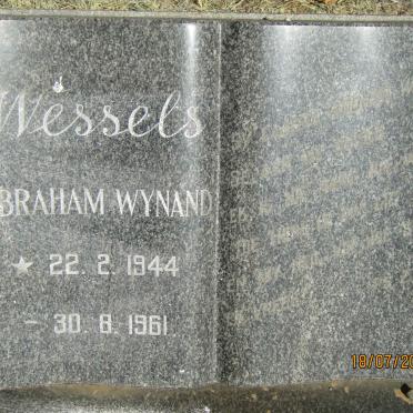 WESSELS Abraham Wynand 1944-1961