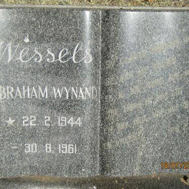 WESSELS Abraham Wynand 1944-1961