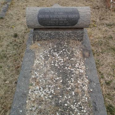 WILKEN Martha Margaretha nee VISAGIE 1904-1964