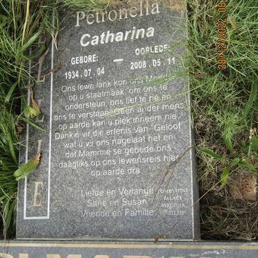 WOLMARANS Petronella Catharina 1934-2008