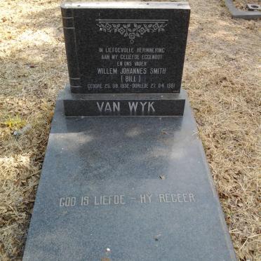 WYK Willem Johannes Smith, van 1932-1981 