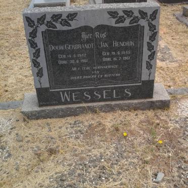 WESSELS Douw Gerbrandt 1942-1961 :: WESSELS Jan Hendrik 1945-1961