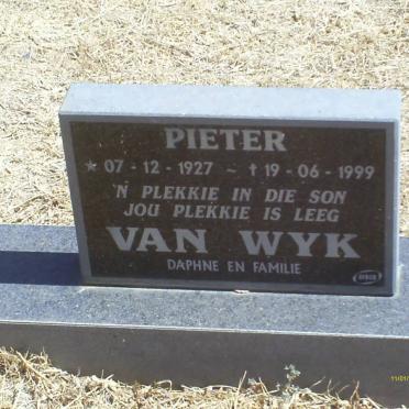 WYK Pieter, van 1927-1999