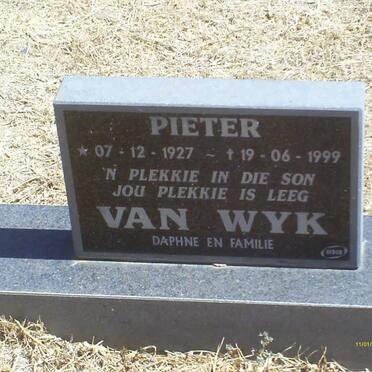 WYK Pieter, van 1927-1999