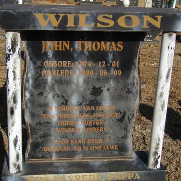 WILSON John Thomas 1974-1999