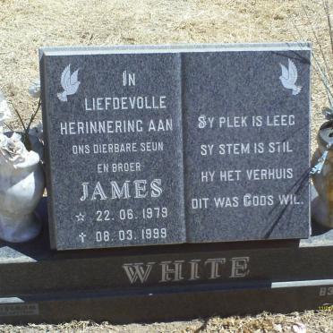 WHITE James 1979-1999