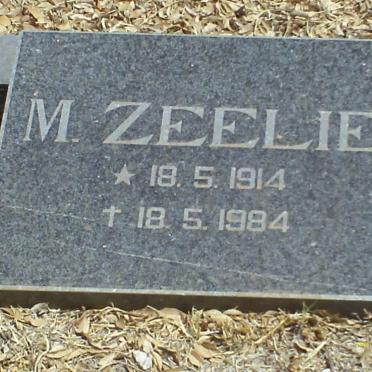 ZEELIE M. 1914-1984