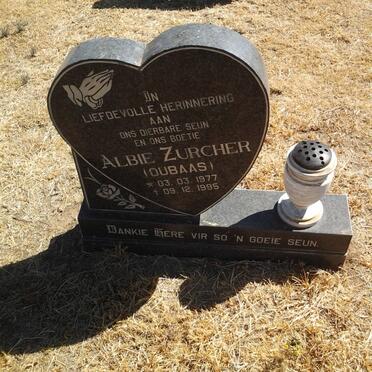 ZURCHER Albie 1977-1995