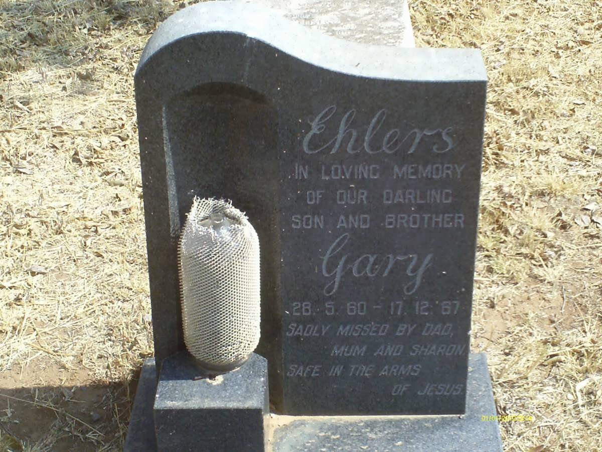 EHLERS Gary 1960-1967