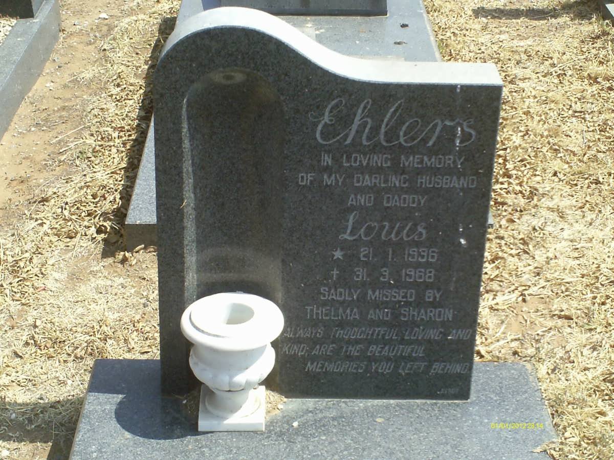 EHLERS Louis 1936-1968