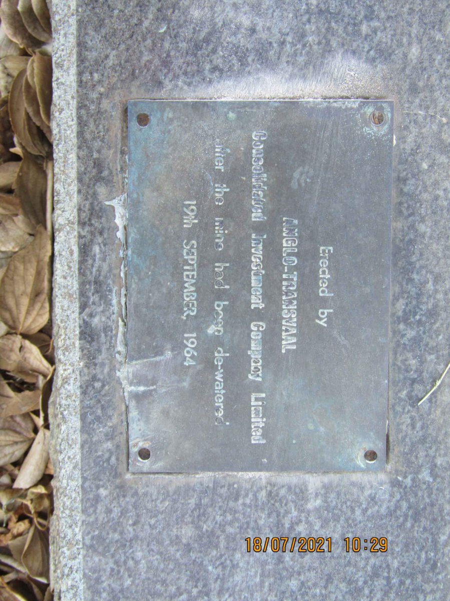 3. Merriespruit disaster Plaque