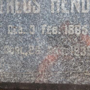 Free State, VIRGINIA district, Doornrivier 330, farm cemetery