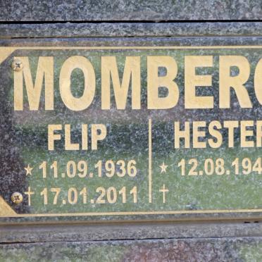 MOMBERG Flip 1936-2011 &amp; Hester 1940-