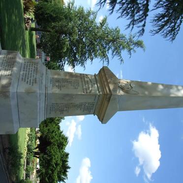 03. The Anglo Boer War Monument at the Dutch Reformed Church in Vrede