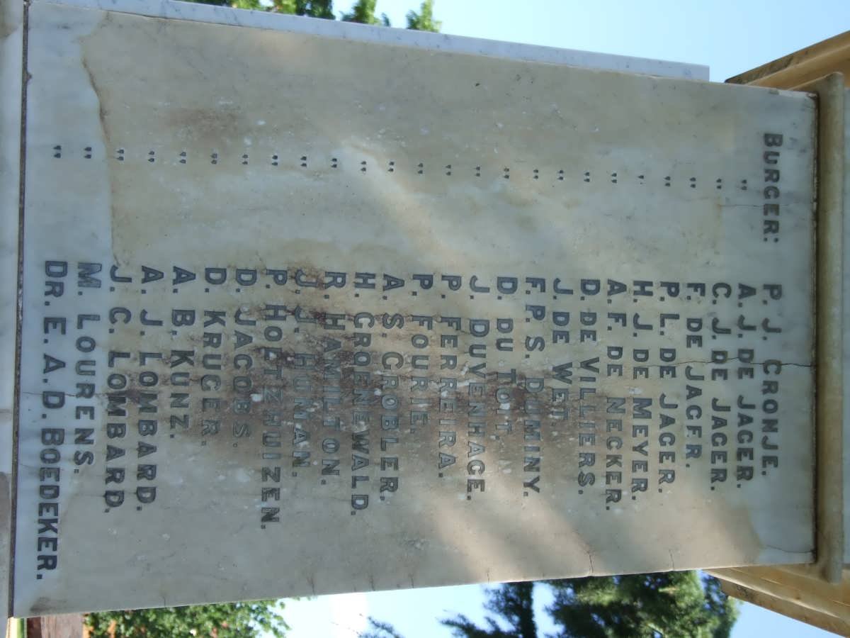 07. Plaque with list of names