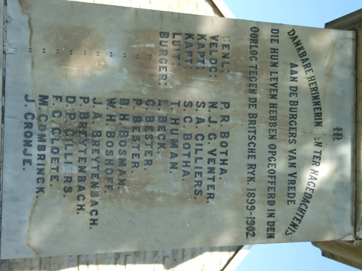 05. Plaque with list of names