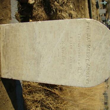 ANDREWS Merry  -1900