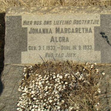 ALGRA Johanna Margaretha 1933-1933