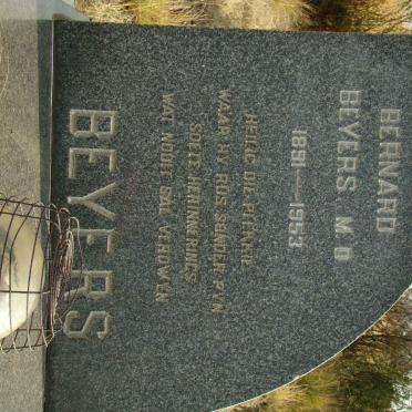 BEYERS Bernard 1891-1953