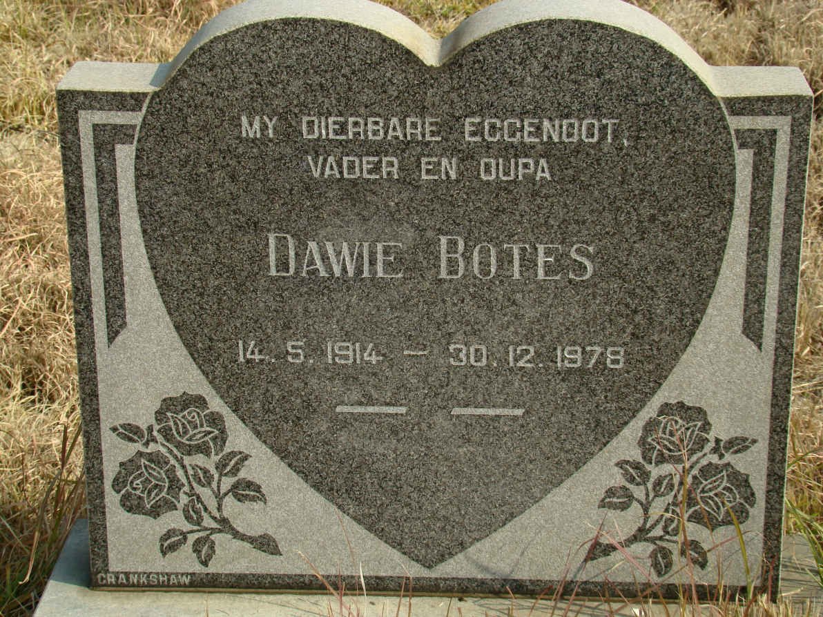 BOTES Dawie 1914-1978