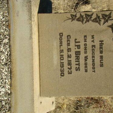 BRITS J.P.  1873-1930