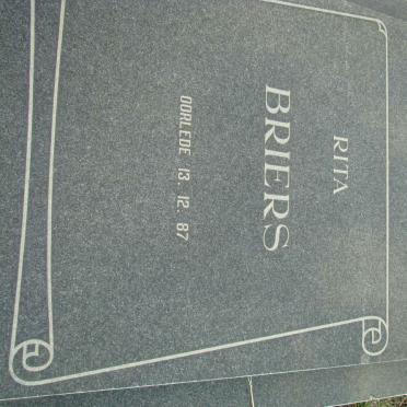 BRIERS Rita -1987