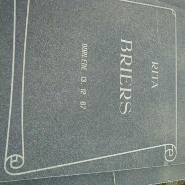 BRIERS Rita -1987