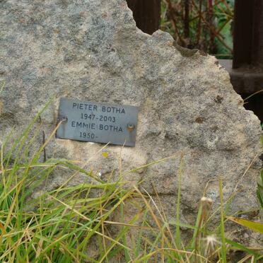 BOTHA Pieter 1947-2003 &amp; Emmie 1950-