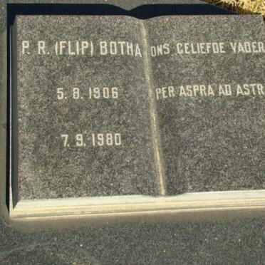 BOTHA P.R. 1906-1980